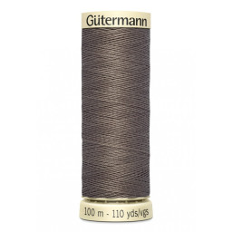 Bobine de Fil pour tout coudre Gutermann 100 m - N°469 marron gris