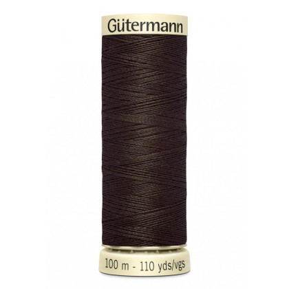 Bobine de Fil pour tout coudre Gutermann 100 m - N°780 marron