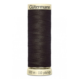 Bobine de Fil pour tout coudre Gutermann 100 m - N°671 marron