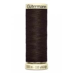 Bobine de Fil pour tout coudre Gutermann 100 m - N°769 marron