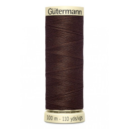 Bobine de Fil pour tout coudre Gutermann 100 m - N°774 chocolat