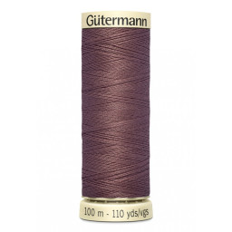 Bobine de Fil pour tout coudre Gutermann 100 m - N°428 marron chaud