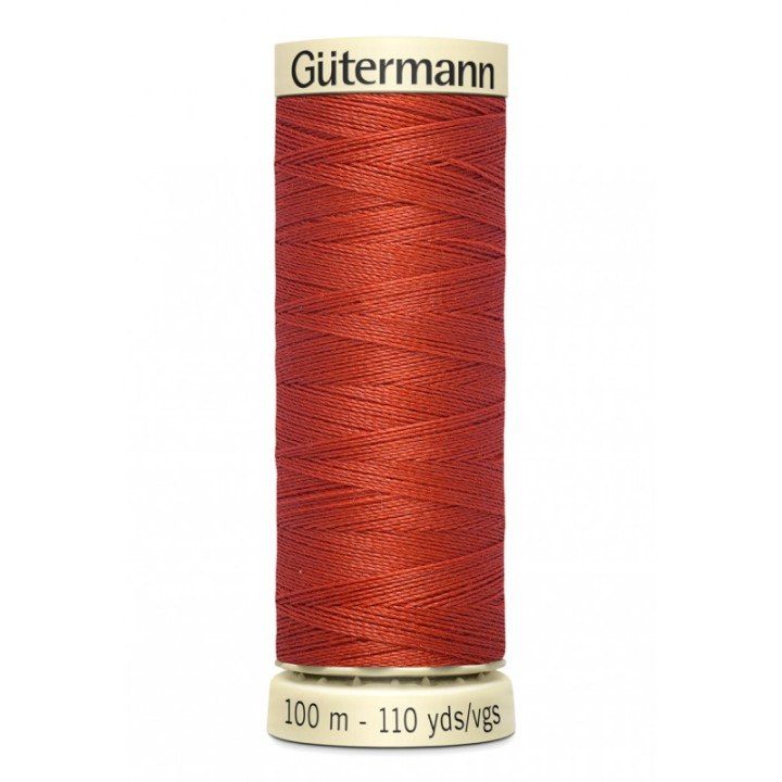 Bobine de Fil pour tout coudre Gutermann 100 m - N°589 cuivre