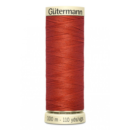 Bobine de Fil pour tout coudre Gutermann 100 m - N°589 cuivre