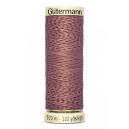 Bobine de Fil pour tout coudre Gutermann 100 m - N°844 mauve