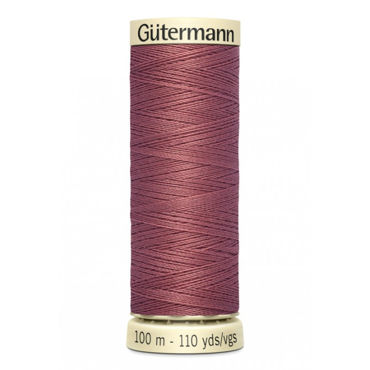 Bobine de Fil pour tout coudre Gutermann 100 m - N°474 mauve