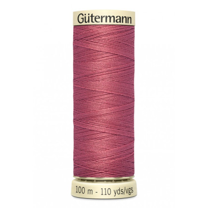 Bobine de Fil pour tout coudre Gutermann 100 m - N°81 rose