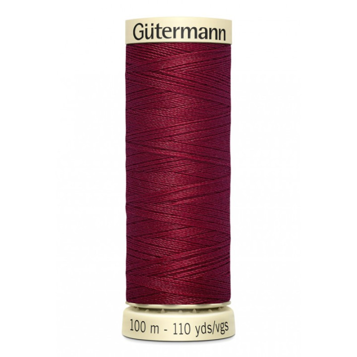 Bobine de Fil pour tout coudre Gutermann 100 m - N°910 cerise