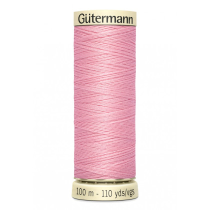 Bobine de Fil pour tout coudre Gutermann 100 m - N°43 rose