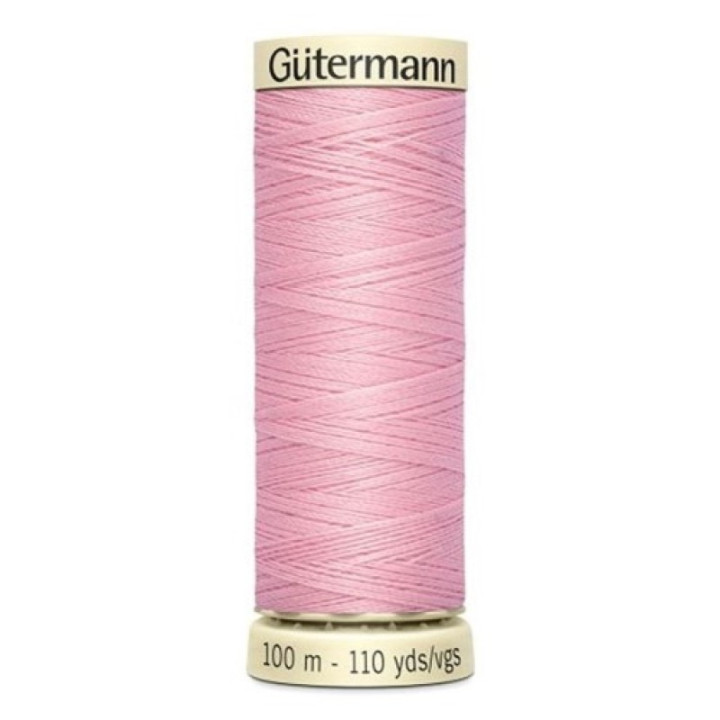 Bobine de Fil pour tout coudre Gutermann 100 m - N°660 rose