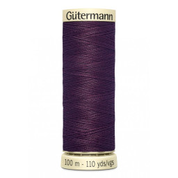 Bobine de Fil pour tout coudre Gutermann 100 m - N°517 violet foncé