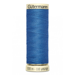 Bobine de Fil pour tout coudre Gutermann 100 m - N°311 bleu