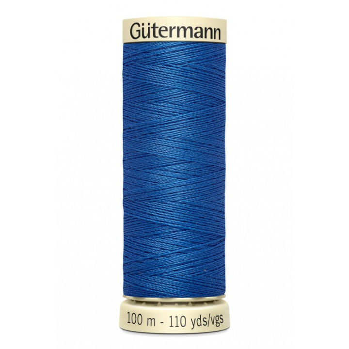 Bobine de Fil pour tout coudre Gutermann 100 m - N°78 bleu