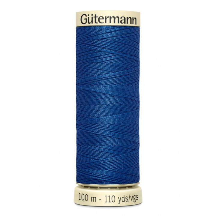 Bobine de Fil pour tout coudre Gutermann 100 m - N°312 bleu