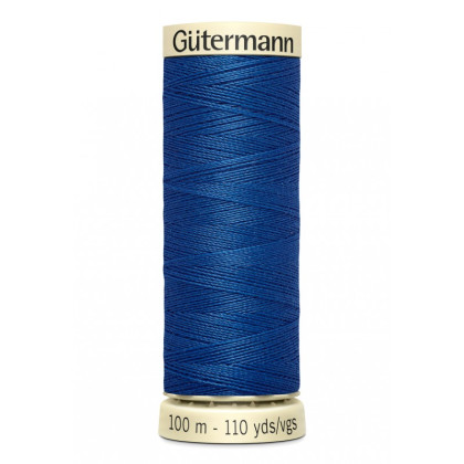 Bobine de Fil pour tout coudre Gutermann 100 m - N°312 bleu