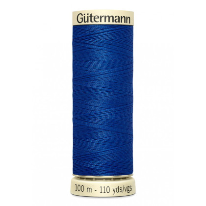 Bobine de Fil pour tout coudre Gutermann 100 m - N°316 bleu