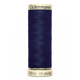 Bobine de Fil pour tout coudre Gutermann 100 m - N°711 bleu