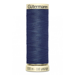 Bobine de Fil pour tout coudre Gutermann 100 m - N°593 bleu