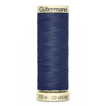 Bobine de Fil pour tout coudre Gutermann 100 m - N°593 bleu