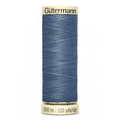 Bobine de Fil pour tout coudre Gutermann 100 m - N°76 bleu