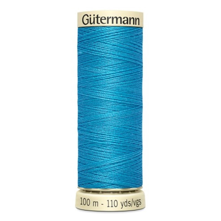 Bobine de Fil pour tout coudre Gutermann 100 m - N°197 bleu