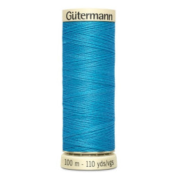 Bobine de Fil pour tout coudre Gutermann 100 m - N°197 bleu