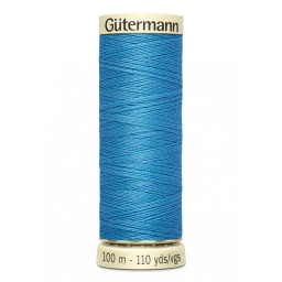 Bobine de Fil pour tout coudre Gutermann 100 m - N°278 bleu