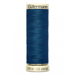 Bobine de Fil pour tout coudre Gutermann 100 m - N°904 bleu