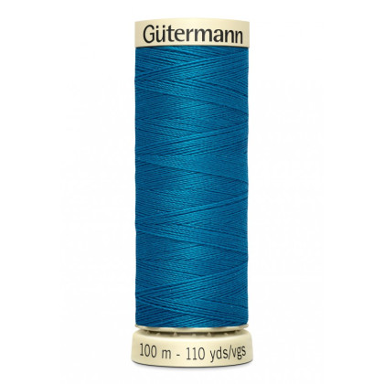 Bobine de Fil pour tout coudre Gutermann 100 m - N°25 bleu