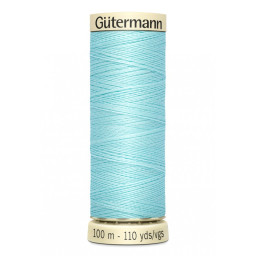 Bobine de Fil pour tout coudre Gutermann 100 m - N°53 bleu clair