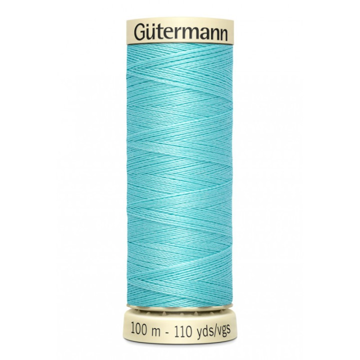 Bobine de Fil pour tout coudre Gutermann 100 m - N°328 bleu clair