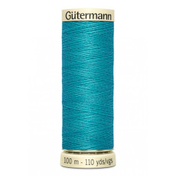 Bobine de Fil pour tout coudre Gutermann 100 m - N°715 bleu turquoise