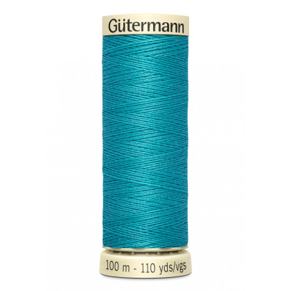 Bobine de Fil pour tout coudre Gutermann 100 m - N°715 bleu turquoise