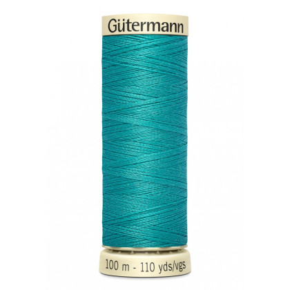 Bobine de Fil pour tout coudre Gutermann 100 m - N°763 bleu turquoise