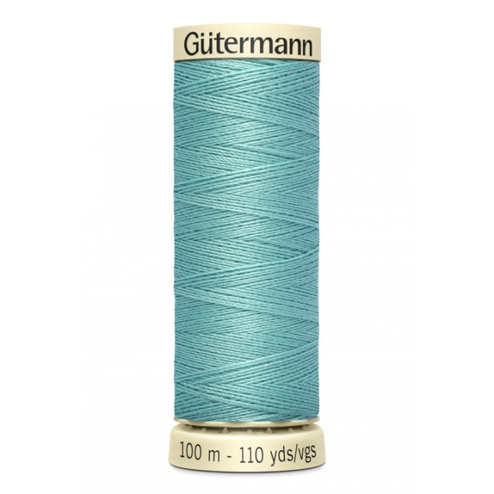 Bobine de Fil pour tout coudre Gutermann 100 m - N°924 bleu ciel