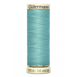 Bobine de Fil pour tout coudre Gutermann 100 m - N°924 bleu ciel