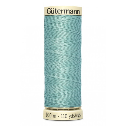 Bobine de Fil pour tout coudre Gutermann 100 m - N°929 bleu ciel