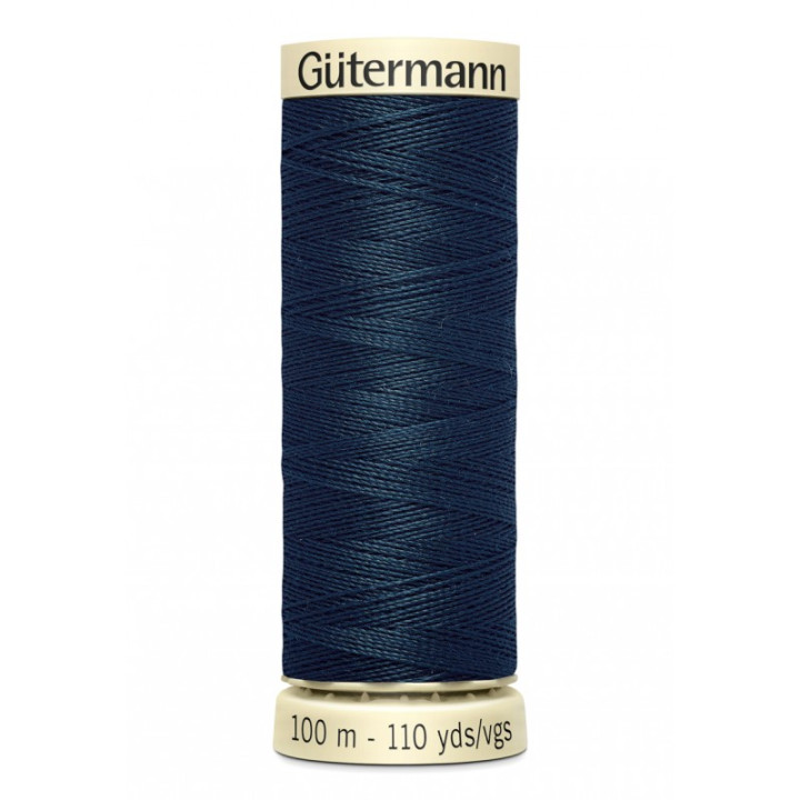 Bobine de Fil pour tout coudre Gutermann 100 m - N°764 bleu