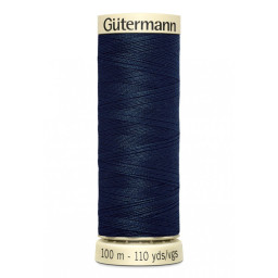 Bobine de Fil pour tout coudre Gutermann 100 m - N°487 bleu