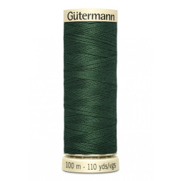 Bobine de Fil pour tout coudre Gutermann 100 m - N°555 vert