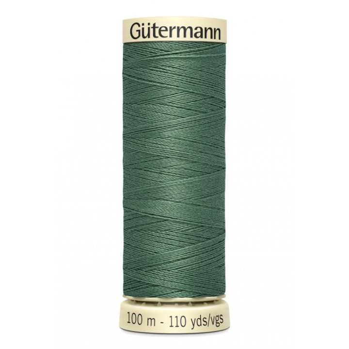 Bobine de Fil pour tout coudre Gutermann 100 m - N°553 vert