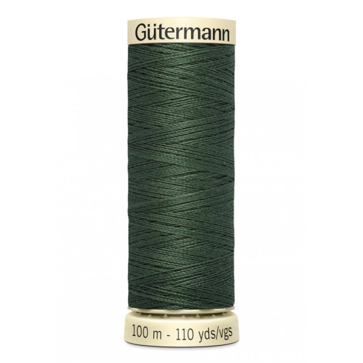 Bobine de Fil pour tout coudre Gutermann 100 m - N°164 vert