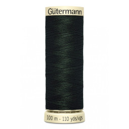 Bobine de Fil pour tout coudre Gutermann 100 m - N°687 vert