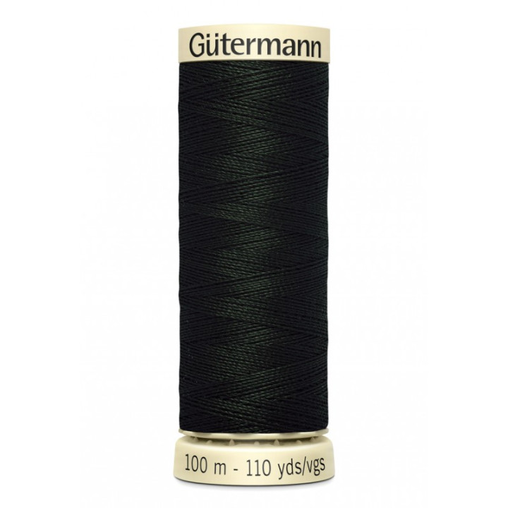 Bobine de Fil pour tout coudre Gutermann 100 m - N°766 vert