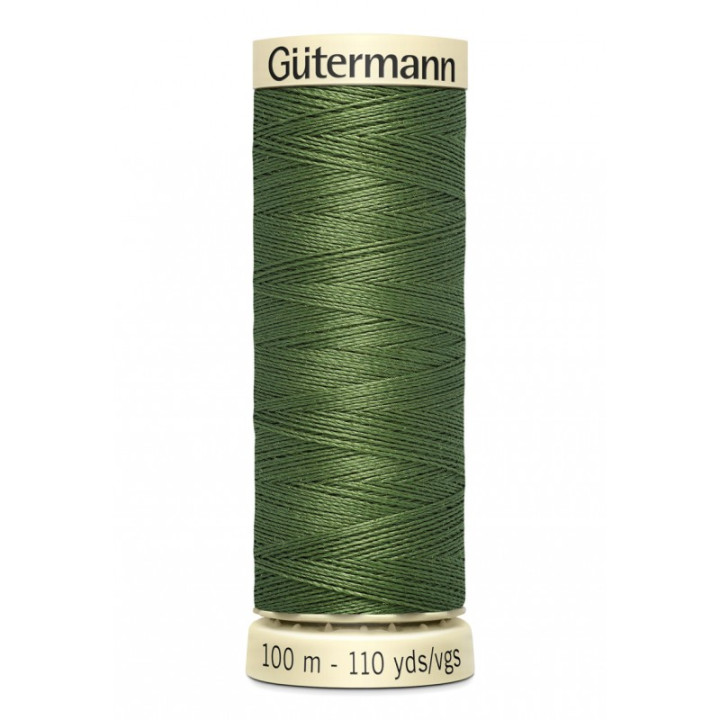 Bobine de Fil pour tout coudre Gutermann 100 m - N°148 vert