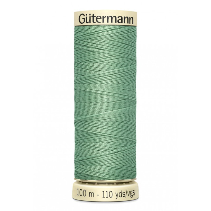 Bobine de Fil pour tout coudre Gutermann 100 m - N°913 vert