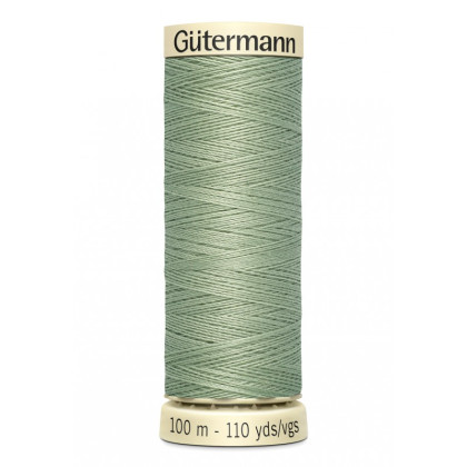 Bobine de Fil pour tout coudre Gutermann 100 m - N°224 vert