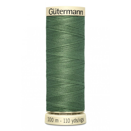 Bobine de Fil pour tout coudre Gutermann 100 m - N°296 vert