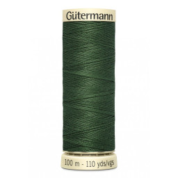 Bobine de Fil pour tout coudre Gutermann 100 m - N°561 vert