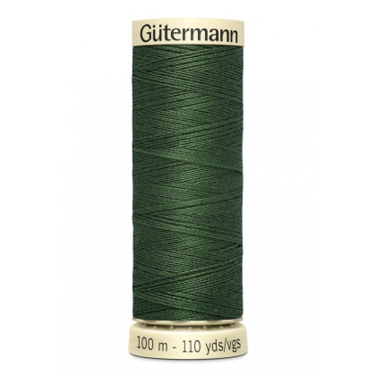 Bobine de Fil pour tout coudre Gutermann 100 m - N°561 vert